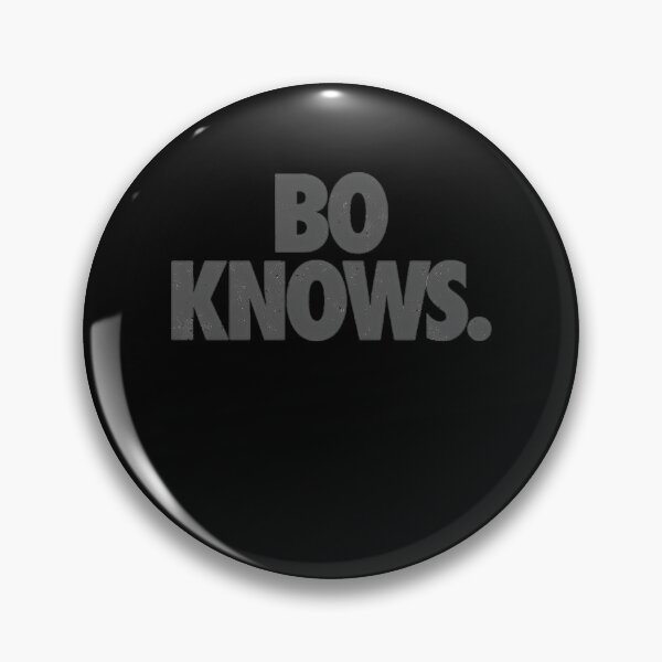 Item preview,  Bo Knows Gray Text Logo designed and sold by thur059505.