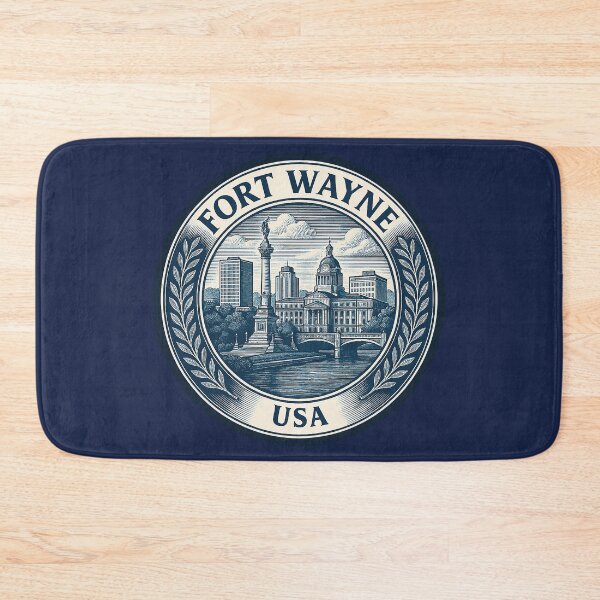 Item preview, Fort Wayne USA Travel  designed and sold by Thistle-TShop.