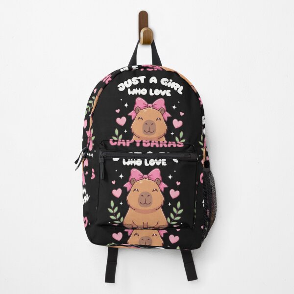 Item preview, Just A Girl Who Loves Capybaras Kawaii designed and sold by AdyKurniawan.