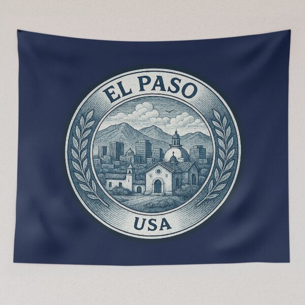 Item preview, El Paso USA Travel  designed and sold by Thistle-TShop.