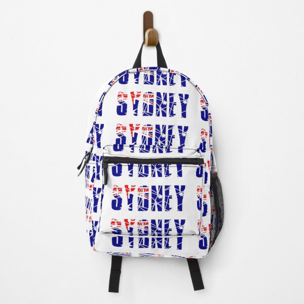 Item preview, SYDNEY Australia Typography | Distressed Australian Flag Text Art designed and sold by Globalcitytees.