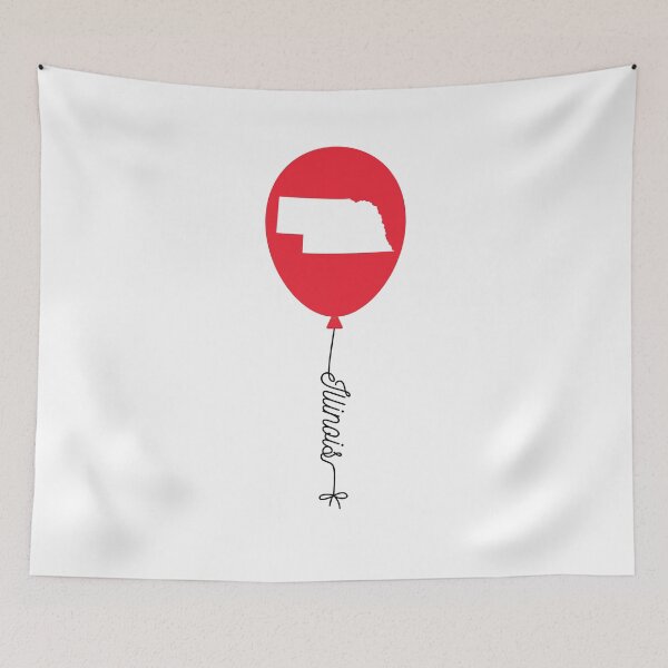 Artikelvorschau, Illinois State Ballon entworfen und verkauft von InspiredQuotes.