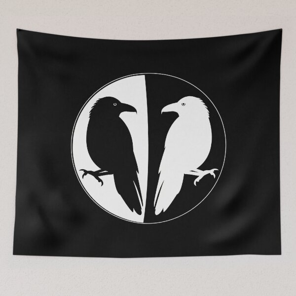 Item preview, Huginn And Muninn Publishing Logo - Odin'S Ravens designed and sold by PierreChau.