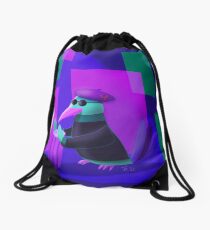 Feather Bongo Beats Drawstring Bag