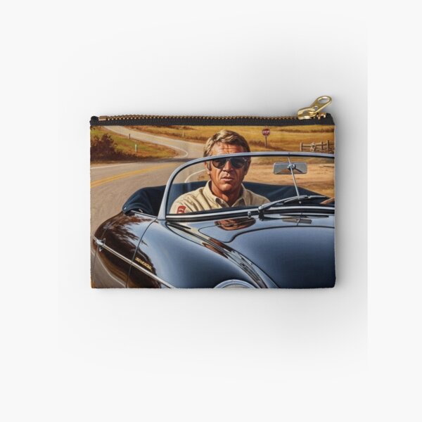 Item preview, Steve McQueen - Autumn Road: Classic Roadster Cinematic Art designed and sold by Art's Diner.