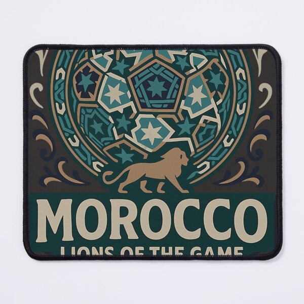 Item preview, Morocco Lions Of The Game designed and sold by Onnufawi.