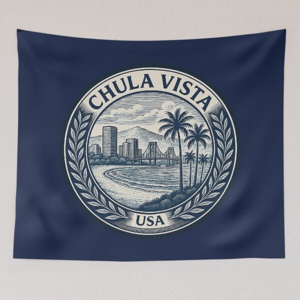 Item preview, Chula Vista USA Travel  designed and sold by Thistle-TShop.