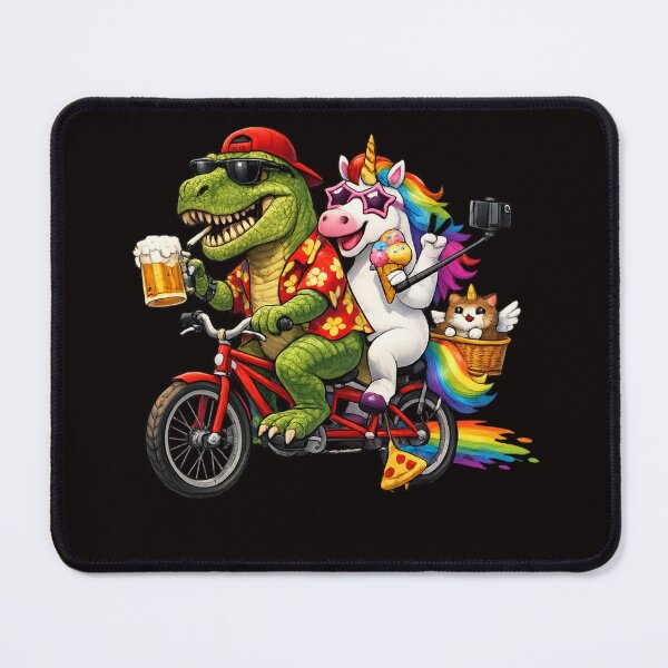 Item preview, Funny Absurd Animal Ride Illustration designed and sold by Tadeusz1.