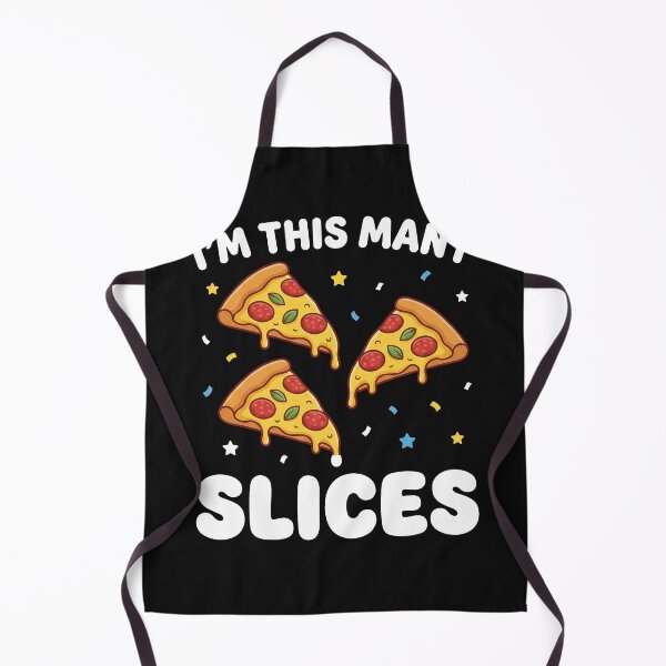Item preview, I'm This Many Slices 3rd Birthday Pizza designed and sold by AdyKurniawan.