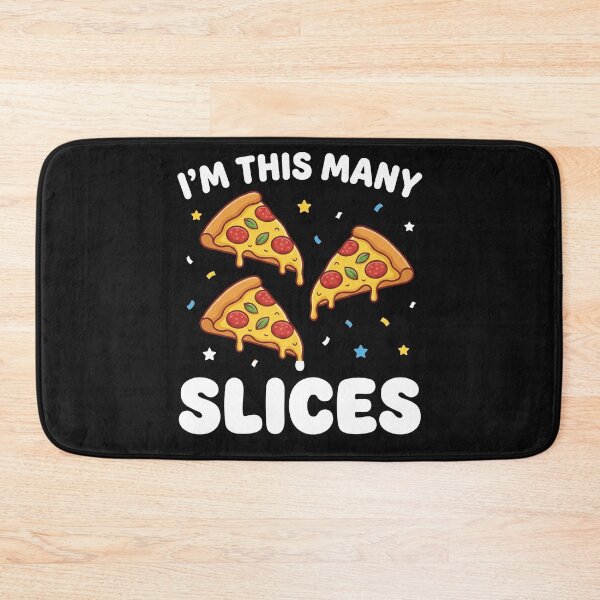 Item preview, I'm This Many Slices 3rd Birthday Pizza designed and sold by AdyKurniawan.
