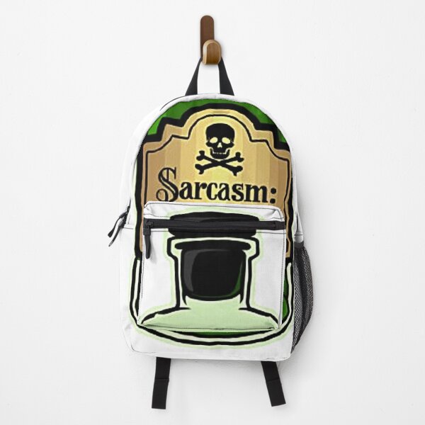 Item preview, Sarcasm Potion Bottle Funny Sticker designed and sold by DeadpanThreads.