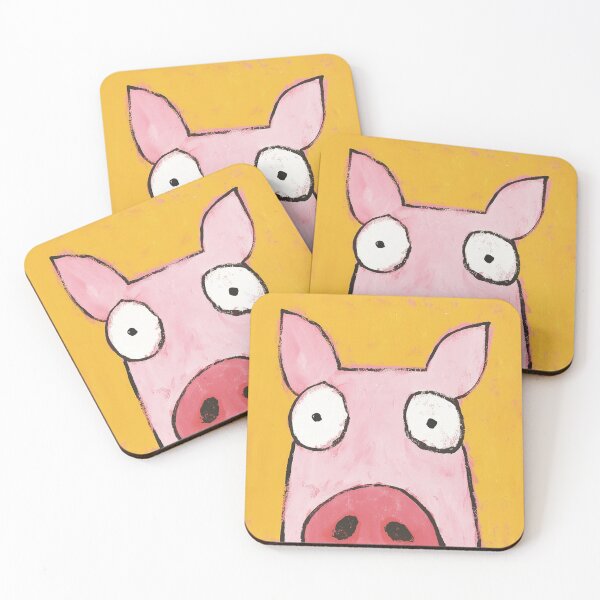Item preview, Pig with bubble eyes designed and sold by 516 Studio.