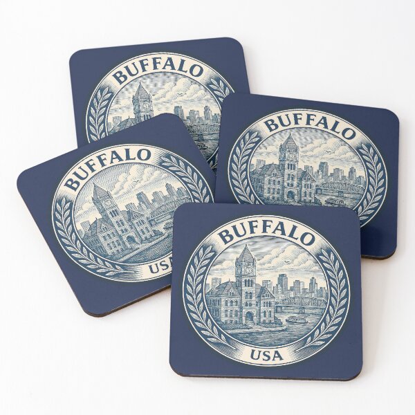 Item preview, Buffalo USA Travel  designed and sold by Thistle-TShop.