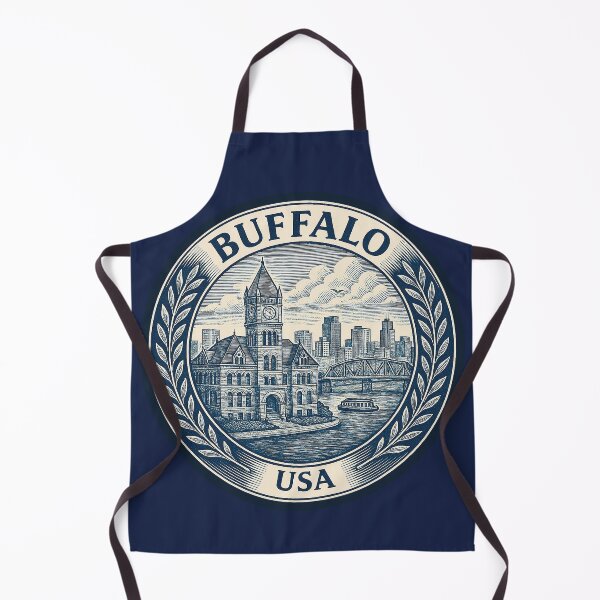 Item preview, Buffalo USA Travel  designed and sold by Thistle-TShop.
