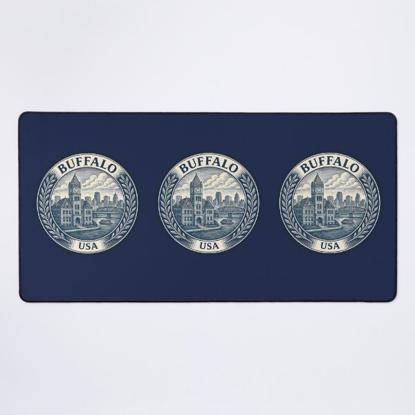 Item preview, Buffalo USA Travel designed and sold by Thistle-TShop.