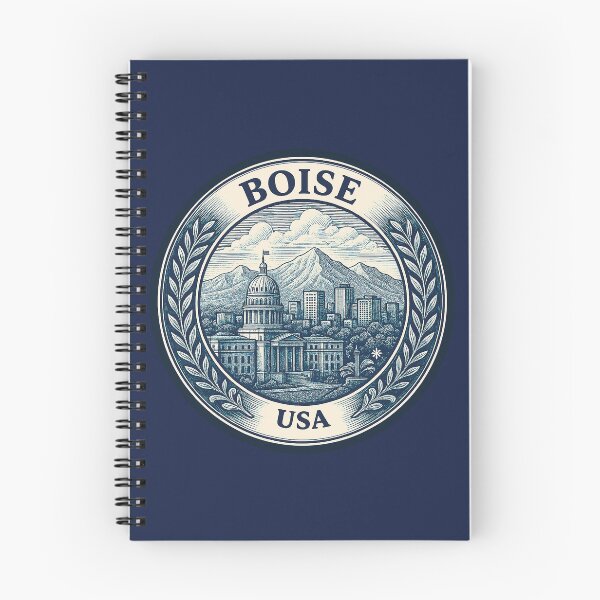 Artikelvorschau, Boise USA Reisen entworfen und verkauft von Thistle-TShop.