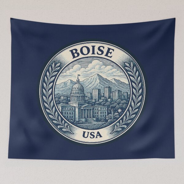 Item preview, Boise USA Travel  designed and sold by Thistle-TShop.