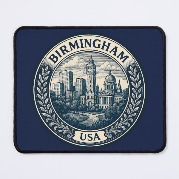 Item preview, Birmingham USA Travel designed and sold by Thistle-TShop.