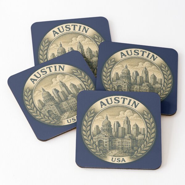 Item preview, Viajes a Austin, EE. UU. designed and sold by Thistle-TShop.