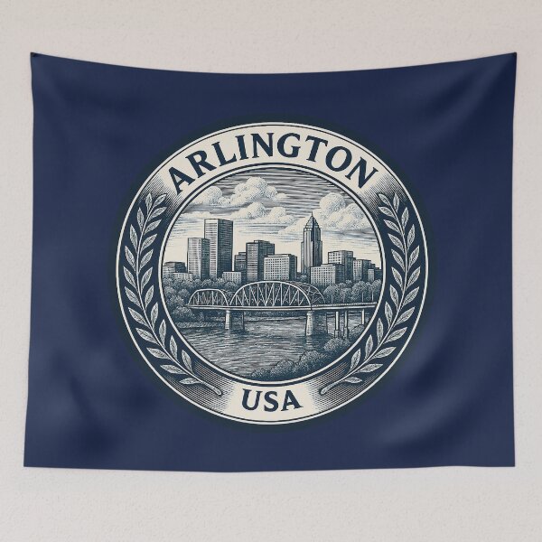 Item preview, Arlington USA Travel  designed and sold by Thistle-TShop.