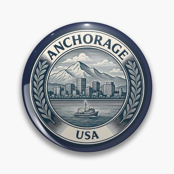 Item preview, Anchorage USA Travel  designed and sold by Thistle-TShop.