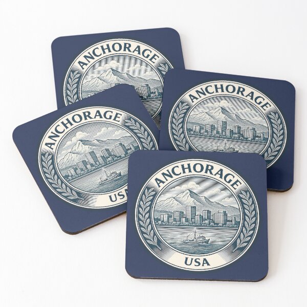 Item preview, Anchorage USA Travel  designed and sold by Thistle-TShop.