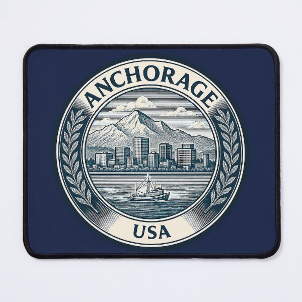 Item preview, Anchorage USA Travel  designed and sold by Thistle-TShop.
