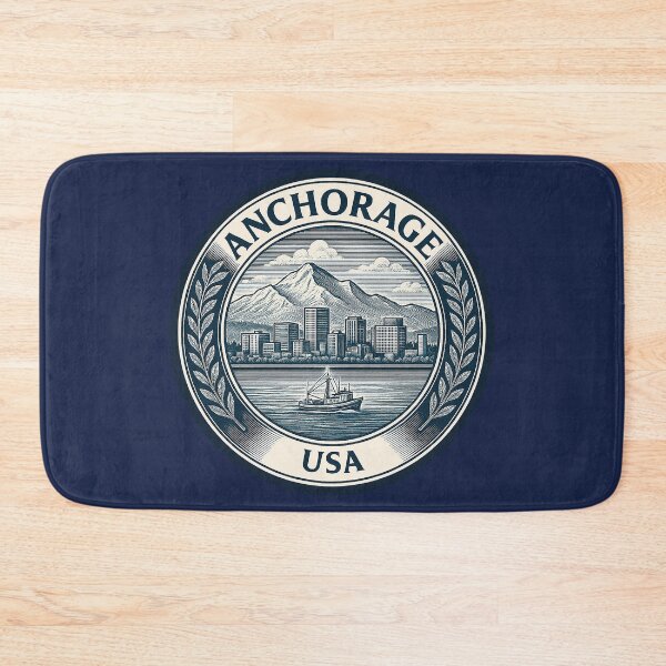 Item preview, Anchorage USA Travel  designed and sold by Thistle-TShop.