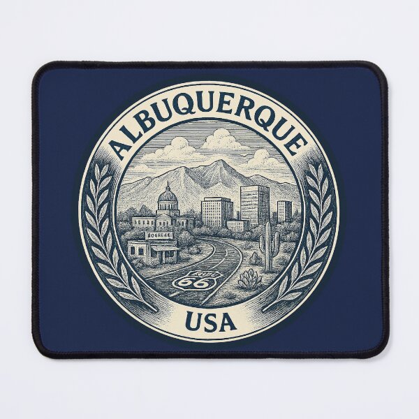 Artikelvorschau, Albuquerque USA Reisen entworfen und verkauft von Thistle-TShop.