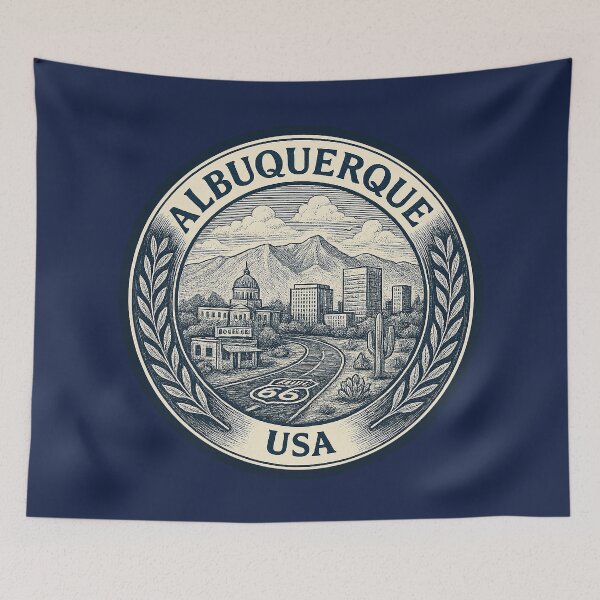 Artikelvorschau, Albuquerque USA Reisen entworfen und verkauft von Thistle-TShop.