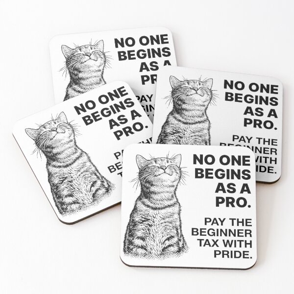 Item preview, No One Begins As A Per Beginner Tax designed and sold by CreareAT.