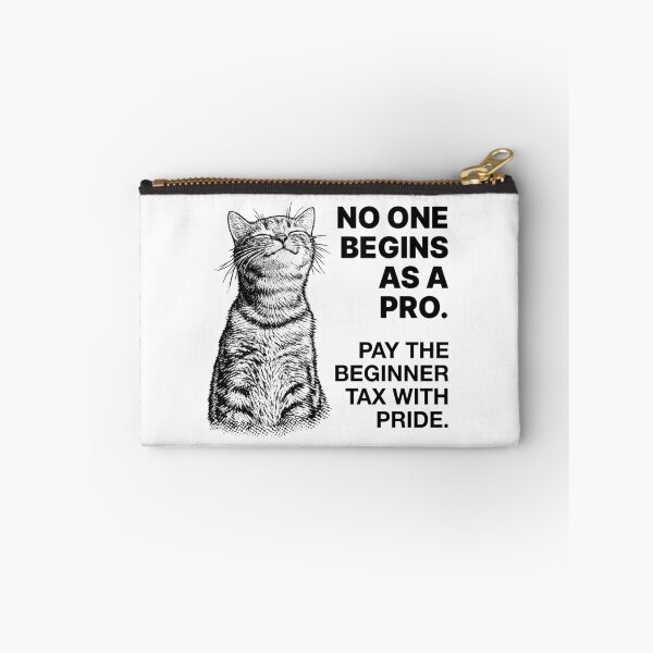Item preview, No One Begins As A Per Beginner Tax designed and sold by CreareAT.