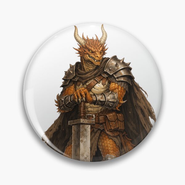 Item preview, Emberscale Dragonborn Blade Warrior designed and sold by HanaSky Studio.