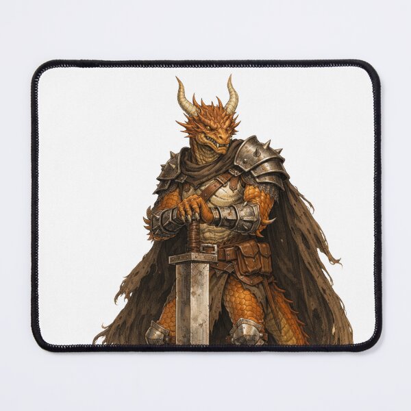 Item preview, Emberscale Dragonborn Blade Warrior designed and sold by HanaSky Studio.