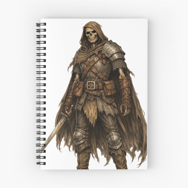 Item preview, Cursed Skeleton Adventurer designed and sold by HanaSky Studio.