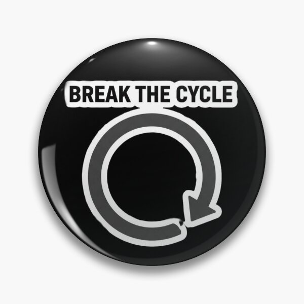 Item preview, Break the Cycle Motivation Quote | Self Improvement Minimal Design designed and sold by SV-Creation.