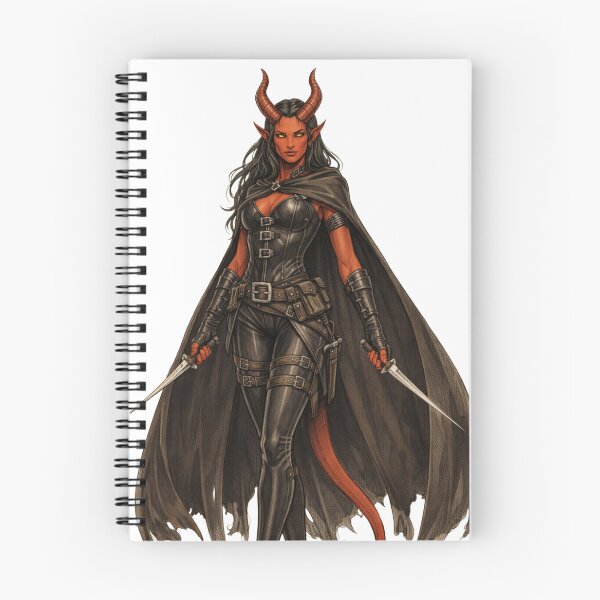 Item preview, Crimson Demon Assassin Huntress designed and sold by HanaSky Studio.