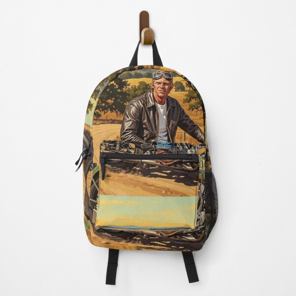 Item preview, Steve McQueen - Oak Valley Rider: Vintage Country Cruiser Art designed and sold by Art's Diner.