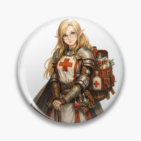 Item preview, Battle Healer Knight designed and sold by HanaSky Studio.