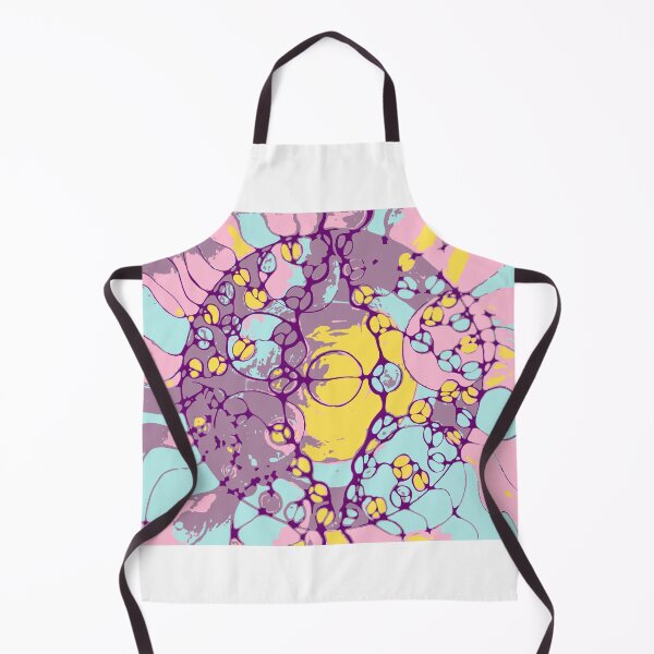Item preview, Cosmic Cell Bloom – Abstract Colorful Art designed and sold by BLUESKYDEZIGN .