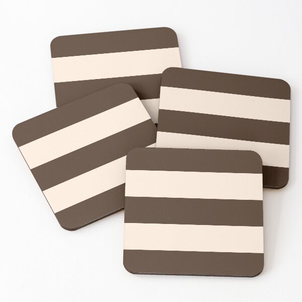 Item preview, horizontal espresso stripes designed and sold by Selinahuynh0304.