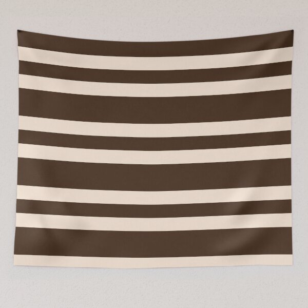 Item preview, horizontal espresso stripes designed and sold by Selinahuynh0304.