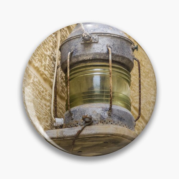 Item preview, Vintage Outdoor Lantern Mounted on Rustic Stone Wall With Weathered Metal and Glass Globe designed and sold by Nmallia.