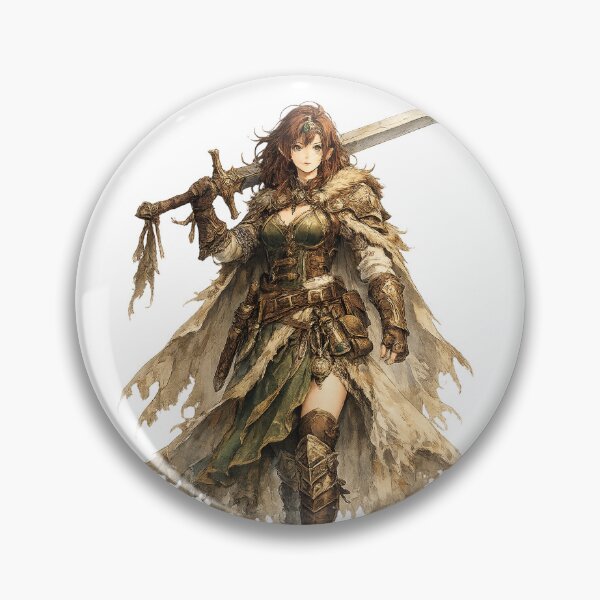 Item preview, Emerald Blade Fantasy Warrior designed and sold by HanaSky Studio.