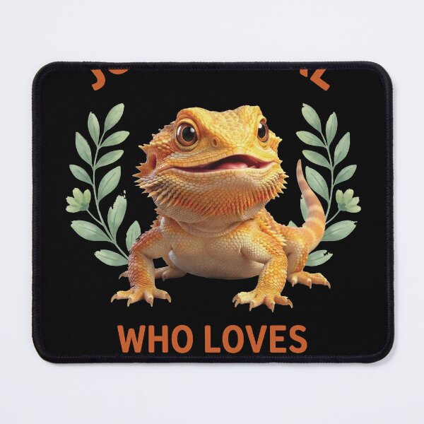 Item preview, Just A Girl Who Loves Bearded Dragons designed and sold by AdyKurniawan.