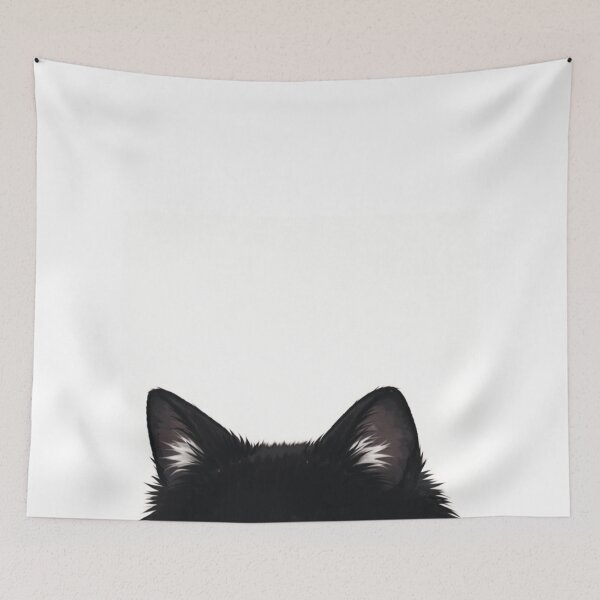 Item preview, The cat is hiding designed and sold by Miryou.