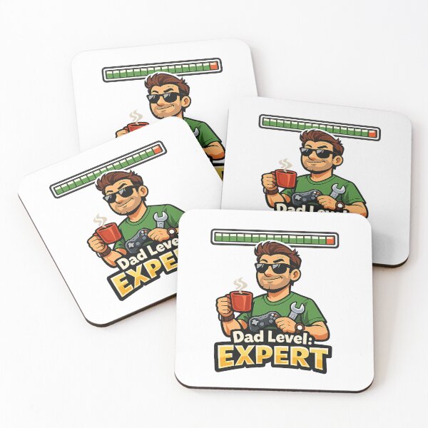 Item preview, Dad Level Expert – Funny Gamer Dad Coffee Design for Father’s Day designed and sold by MirAgency.