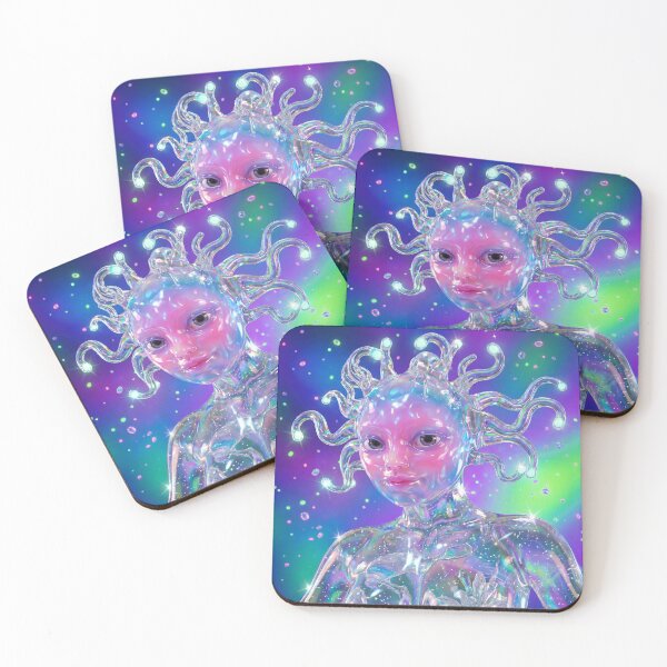 Item preview, Holographic Medusa Pastel Glow designed and sold by maboroshilab.