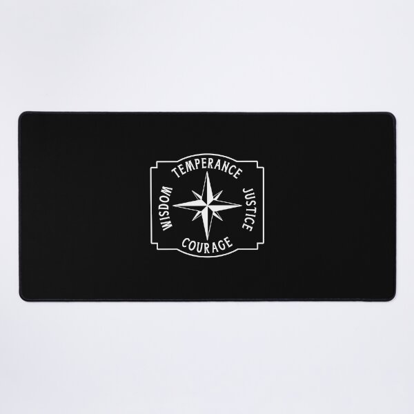 Item preview, Stoic Virtues Compass Philosophy designed and sold by jdtrzliah16.