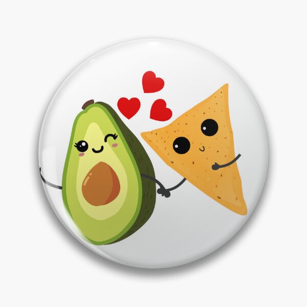 Item preview, Avocado and Tortilla Chip Madly in Love designed and sold by AmysDesigns1.